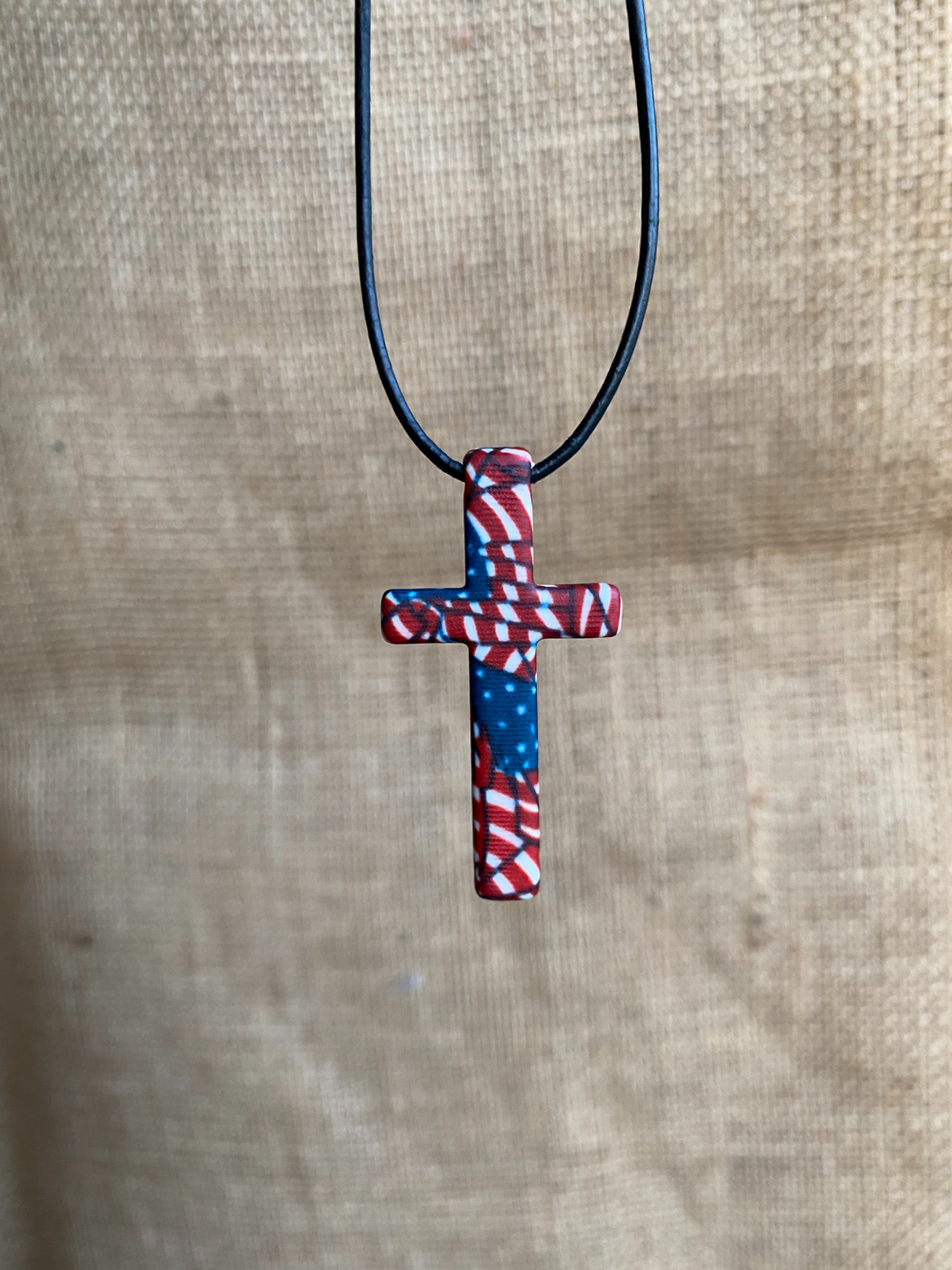 Patriot Cross Necklace