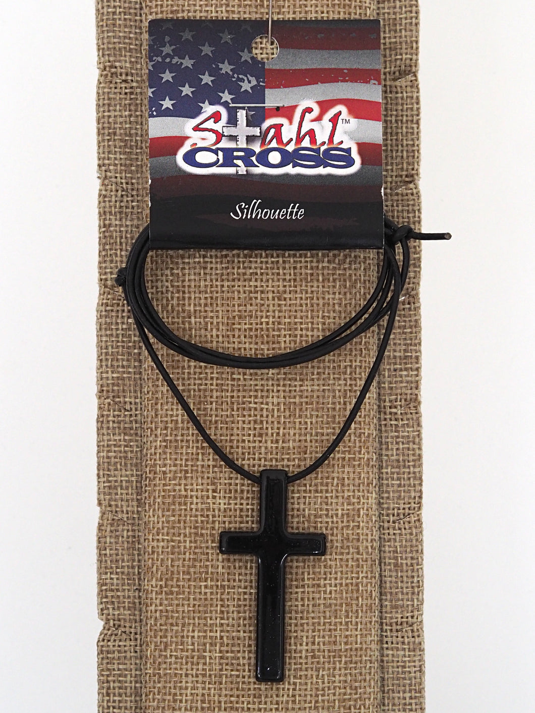 Silhouette Cross Necklace